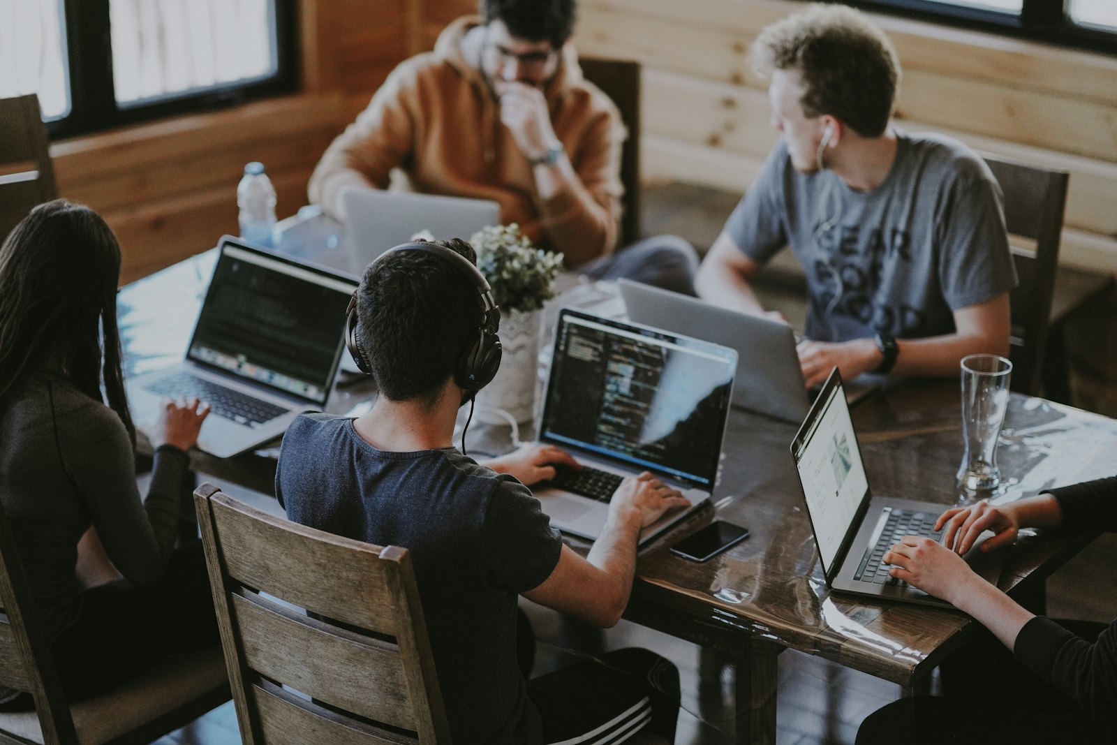 The GlobalPath team at work